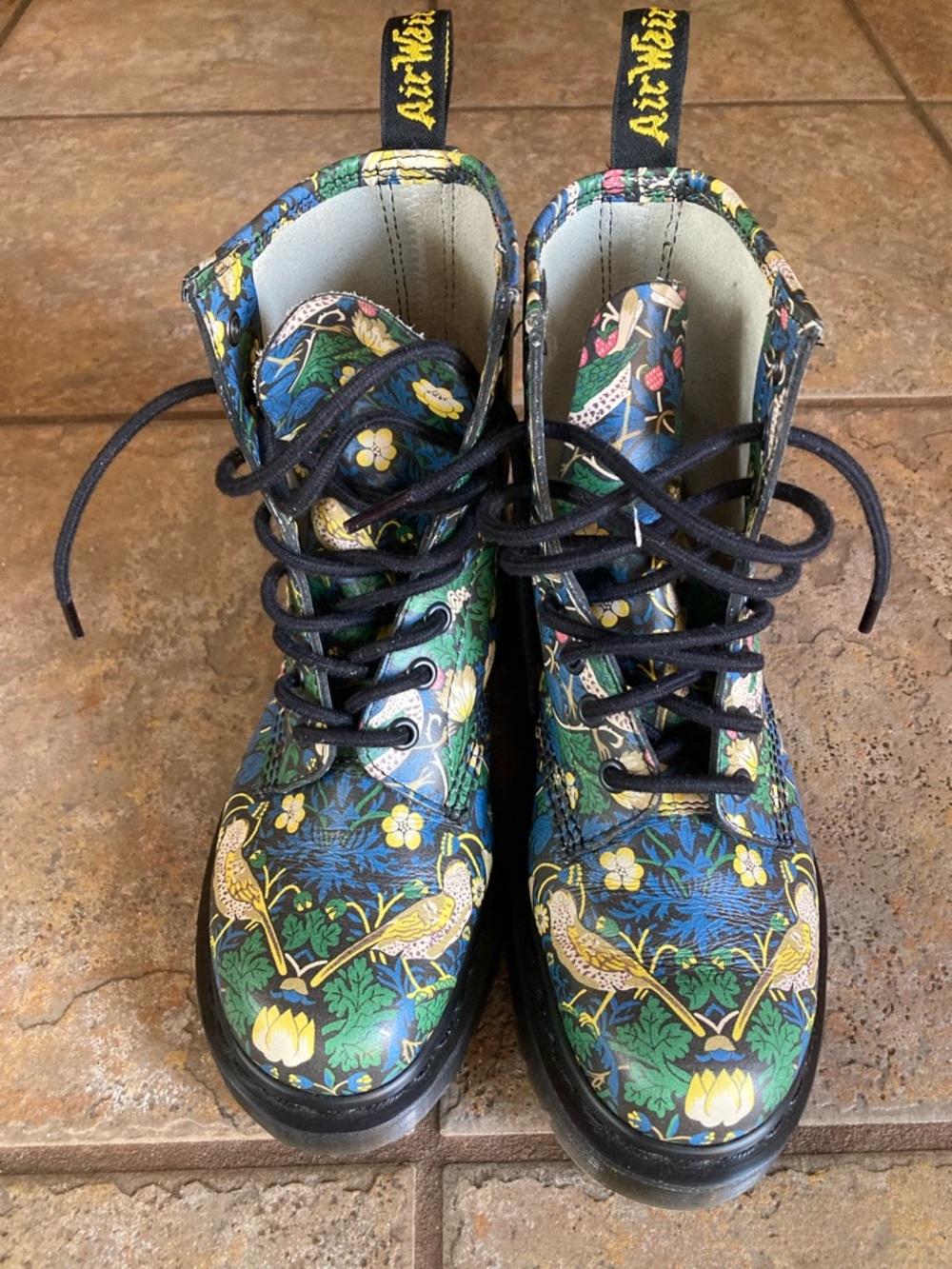 Dr. Martens Strawberry Thief Boots